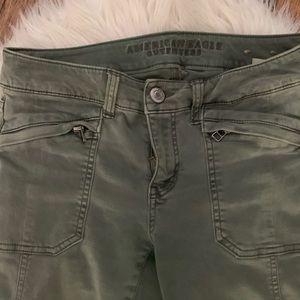 American Eagle Jegging Jeans (Green)